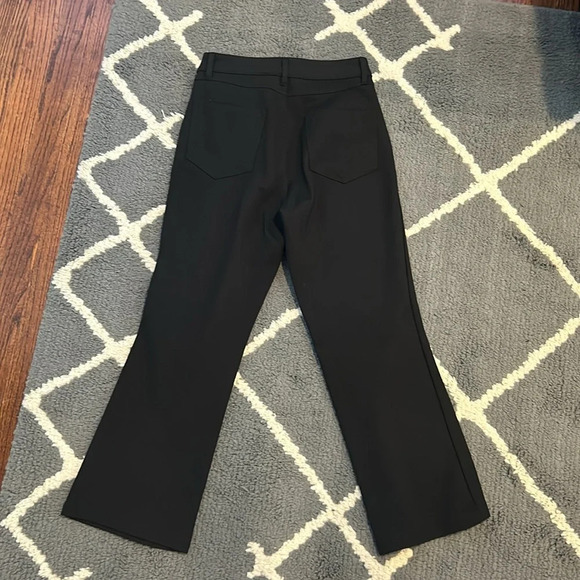 Kendall and Kylie Cropped Kick Flare Stretch Pants - Picture 6 of 7